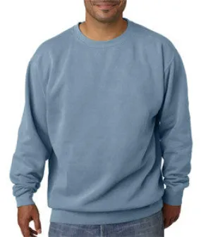 1566 Chouinard Adult Crew-Neck Blended Sweatshirt Ice Blue Pgmdye