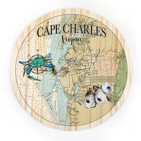 18" Cape Charles, VA Round Circle