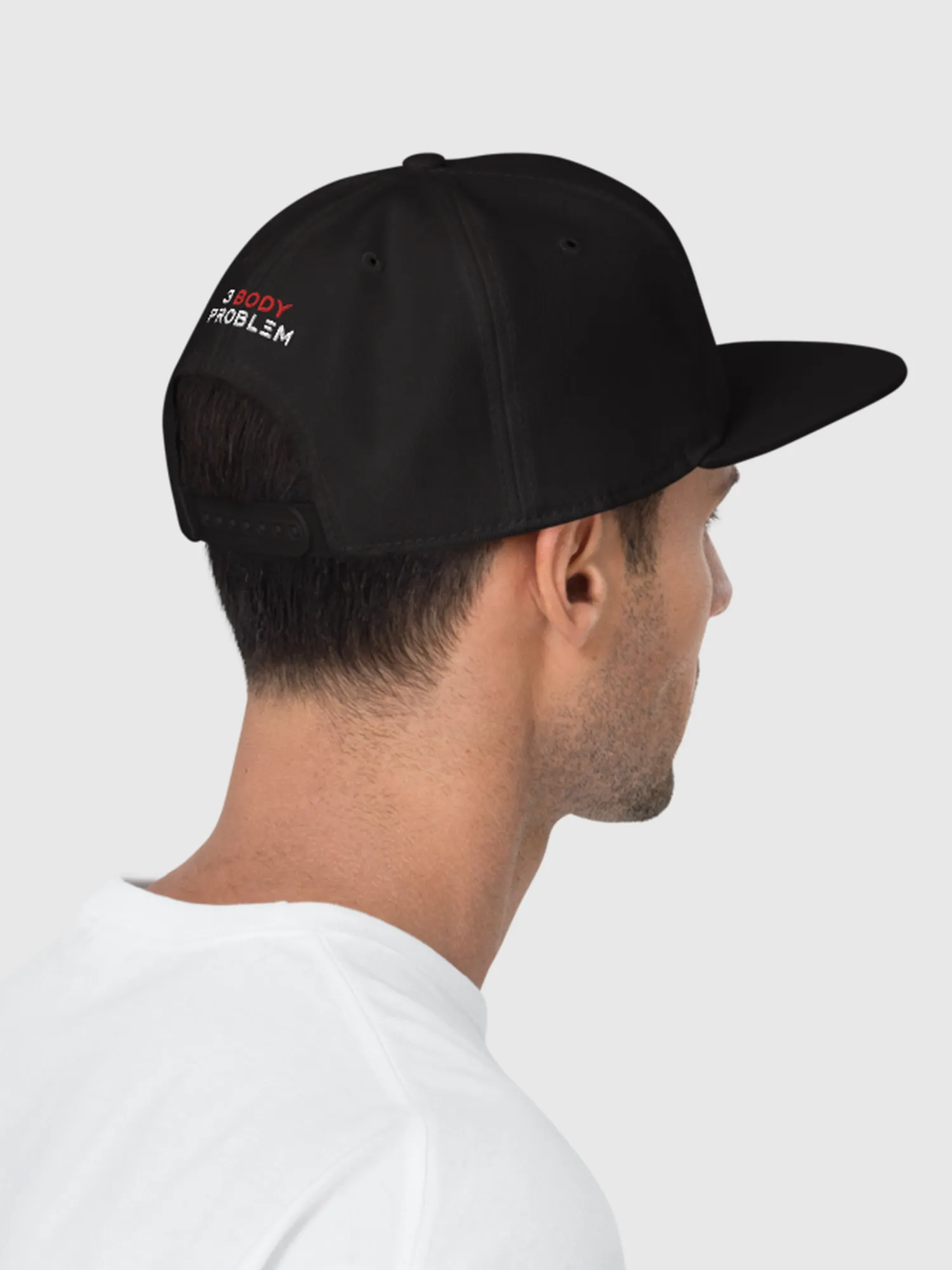3 Body Problem "The Stars Our Destination" Logo Snapback Hat [Black]
