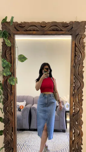 47) Korean skirt waist:26/l:28