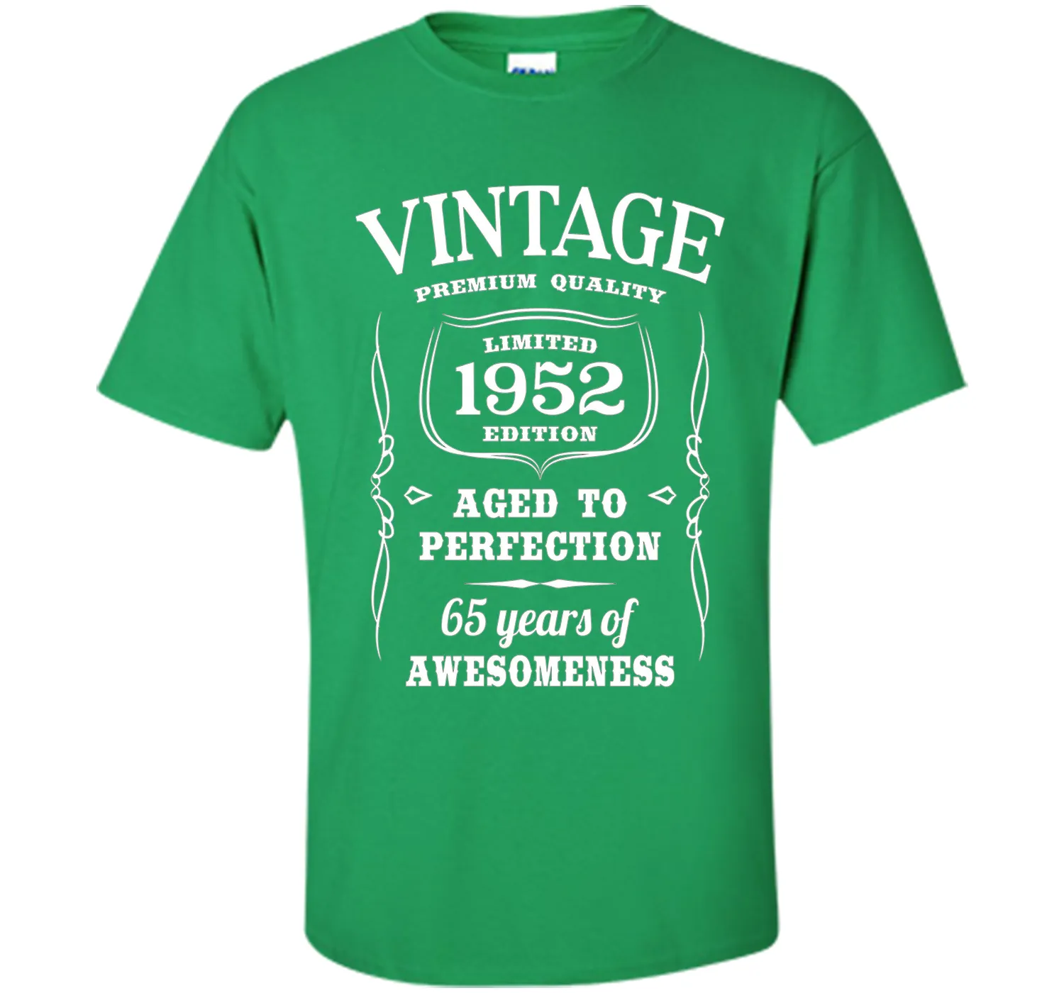65th Birthday Gift T-Shirt Limited 1952 Edition