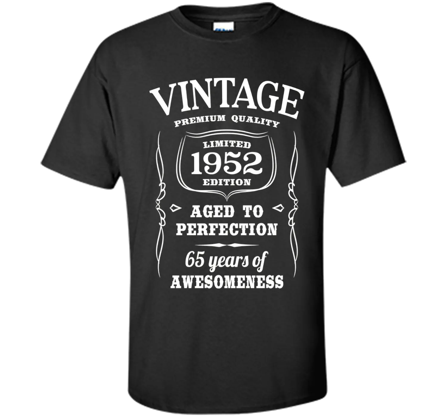 65th Birthday Gift T-Shirt Limited 1952 Edition
