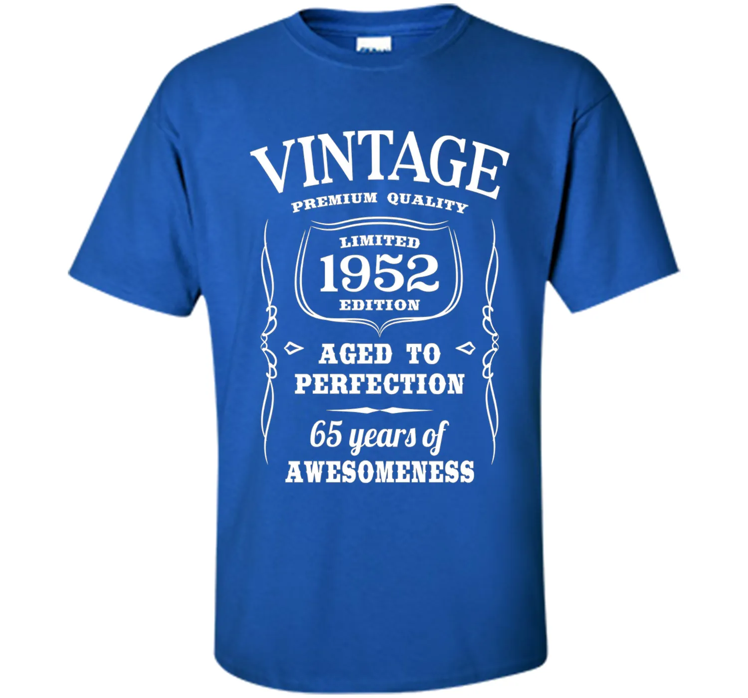 65th Birthday Gift T-Shirt Limited 1952 Edition