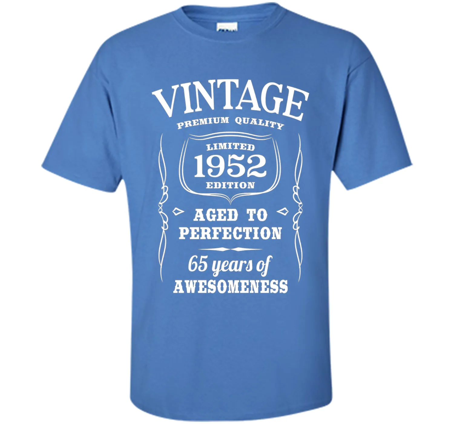 65th Birthday Gift T-Shirt Limited 1952 Edition