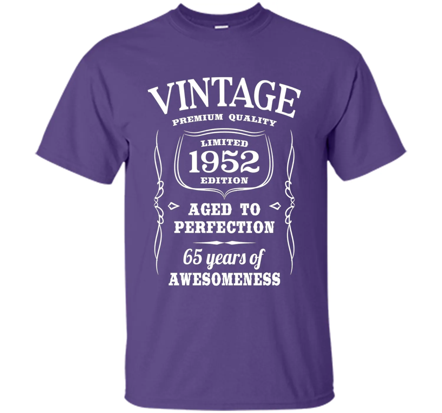65th Birthday Gift T-Shirt Limited 1952 Edition
