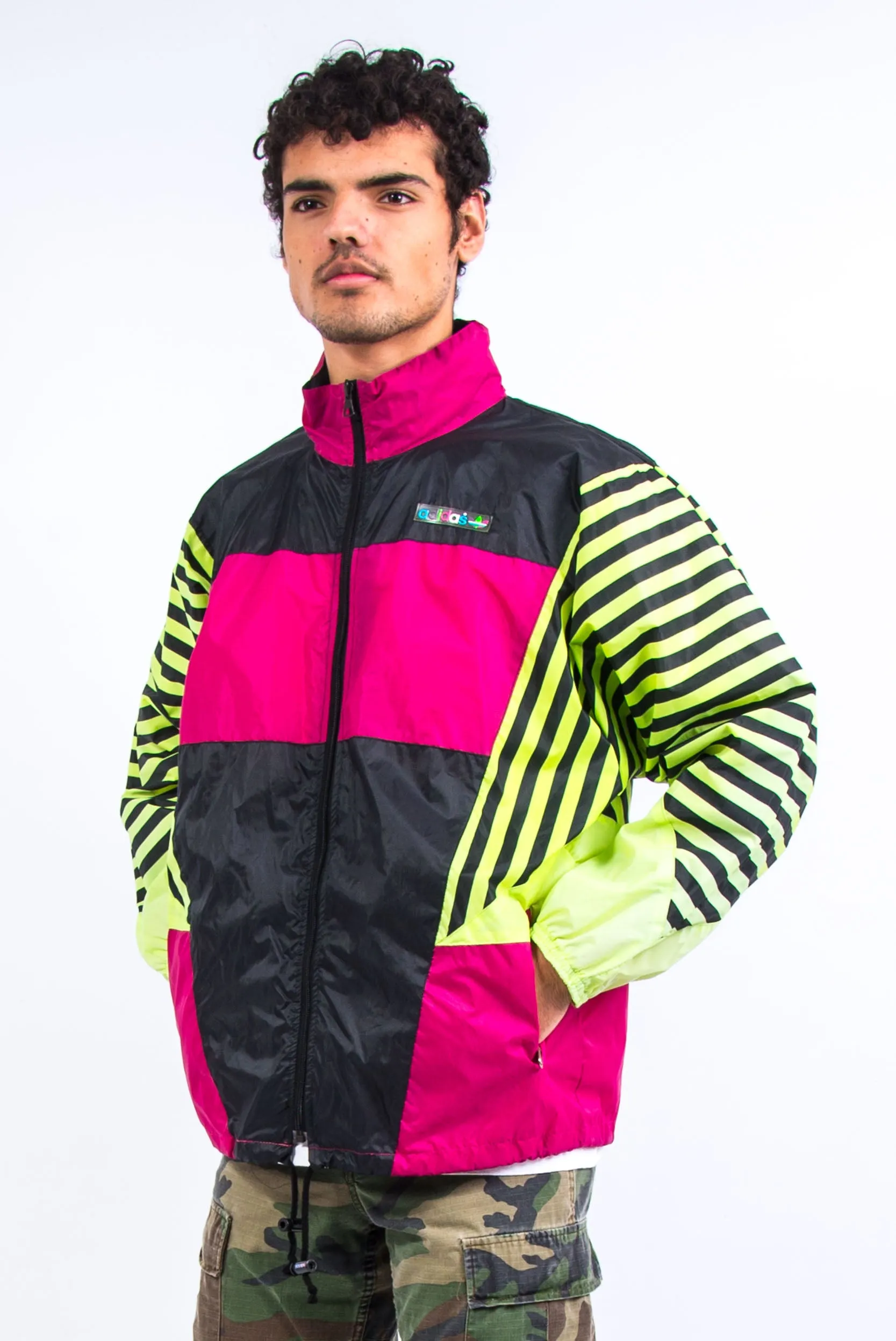 90's Adidas Waterproof Rain Jacket