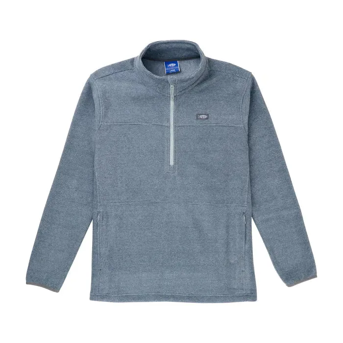 AFTCO Sentinel 1/4 Zip Fleece Pullover- Charcoal Heather