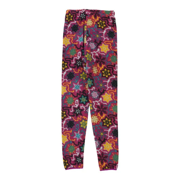 Age 13 Unbranded Floral Joggers - Large Multicoloured Polyester