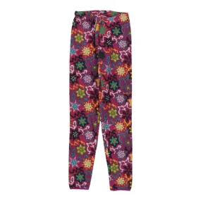 Age 13 Unbranded Floral Joggers - Large Multicoloured Polyester