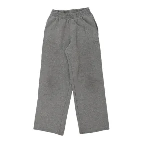 Age 8-10 Champion Joggers - Medium Grey Cotton Blend