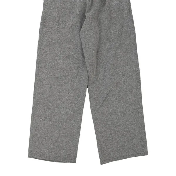 Age 8-10 Champion Joggers - Medium Grey Cotton Blend
