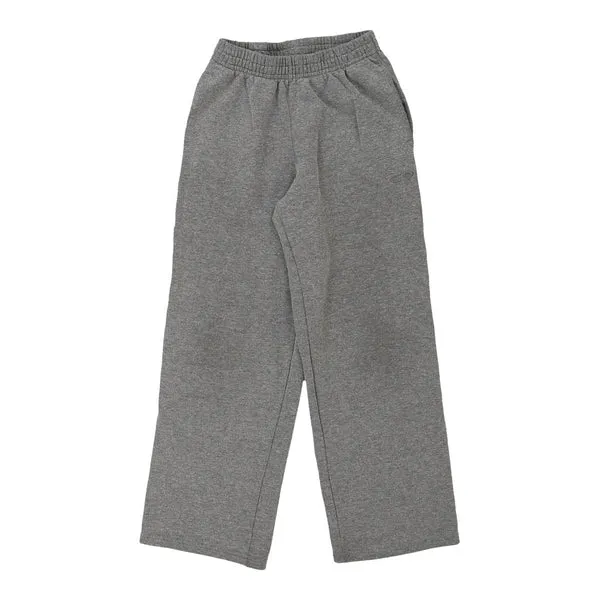 Age 8-10 Champion Joggers - Medium Grey Cotton Blend