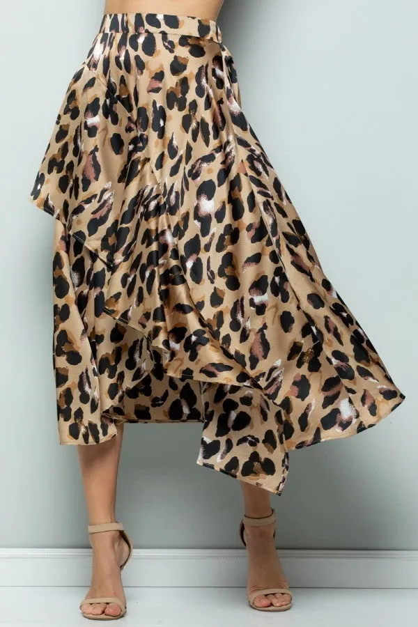 Aimee Layered Midi Skirt