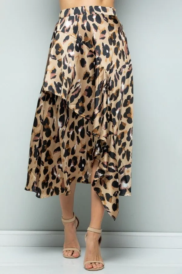 Aimee Layered Midi Skirt