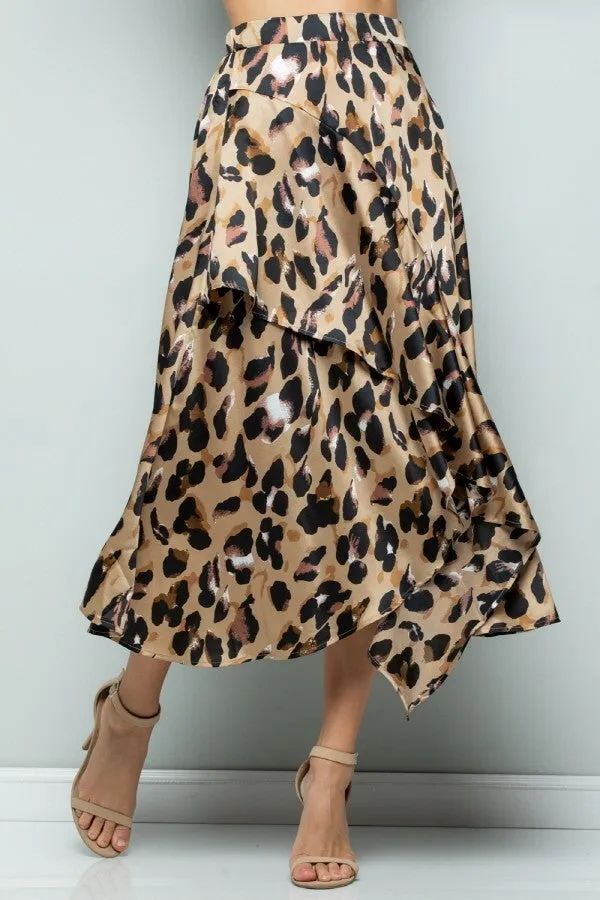 Aimee Layered Midi Skirt