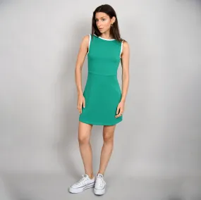 Alera Soft Knit Sleeveless Mini Dress • Green
