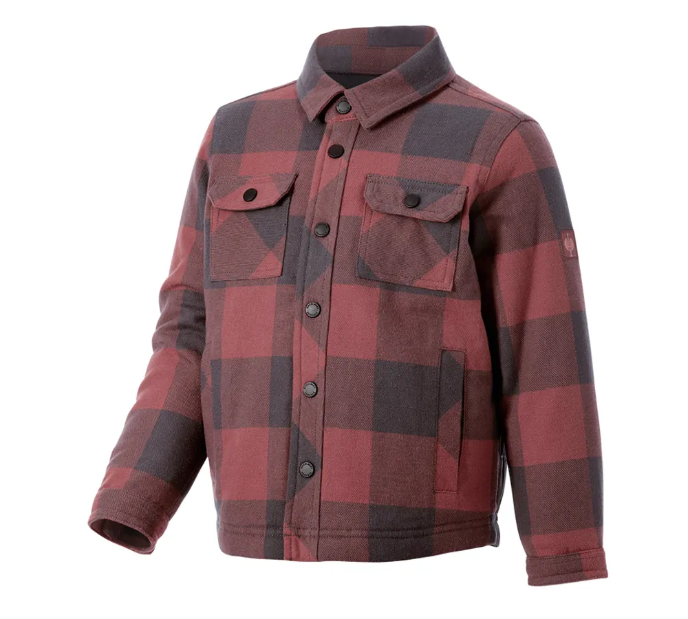 Allseason check shirt e.s.iconic, children's