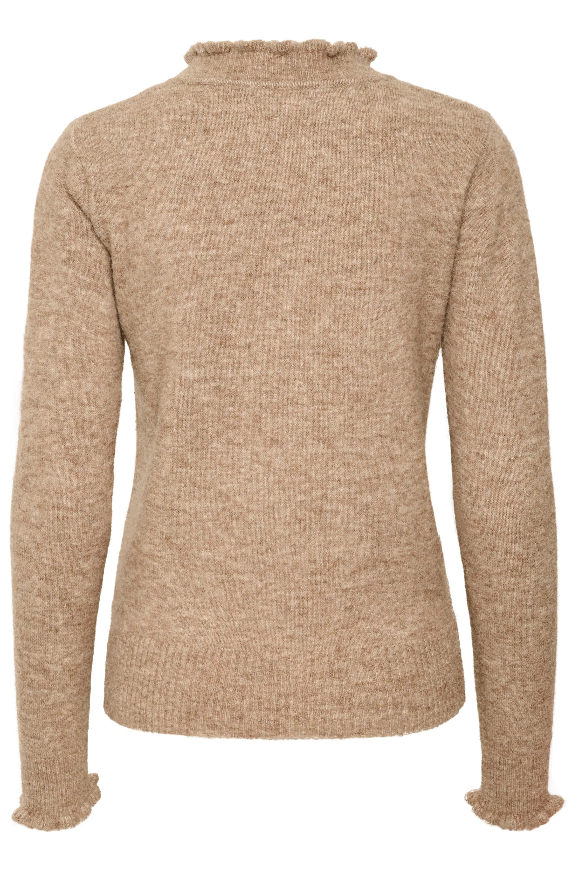 AnajaIW Pullover - Sandy Grey Melange