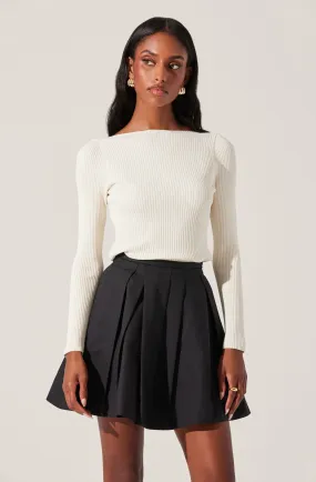 Antheia Pleated Mini Skirt