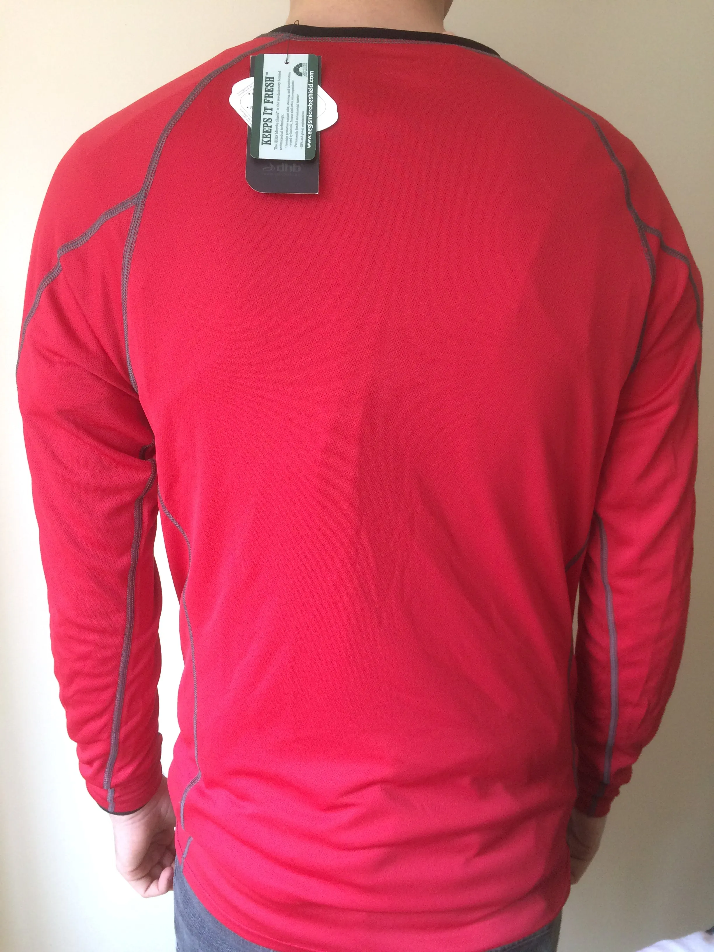 BASE LAYER : DHB Round Neck Long Sleeves Base Layer - Men's [M]