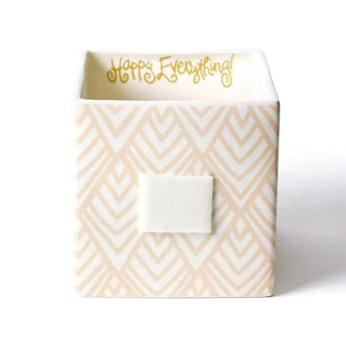 Blush Layered Diamond Mini Nesting Cube Medium