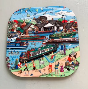 Boatyard coaster
