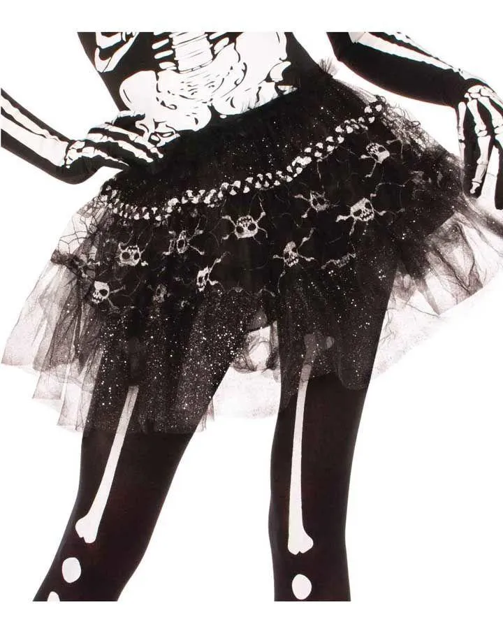 Bone Collection Tutu Skirt for Adults