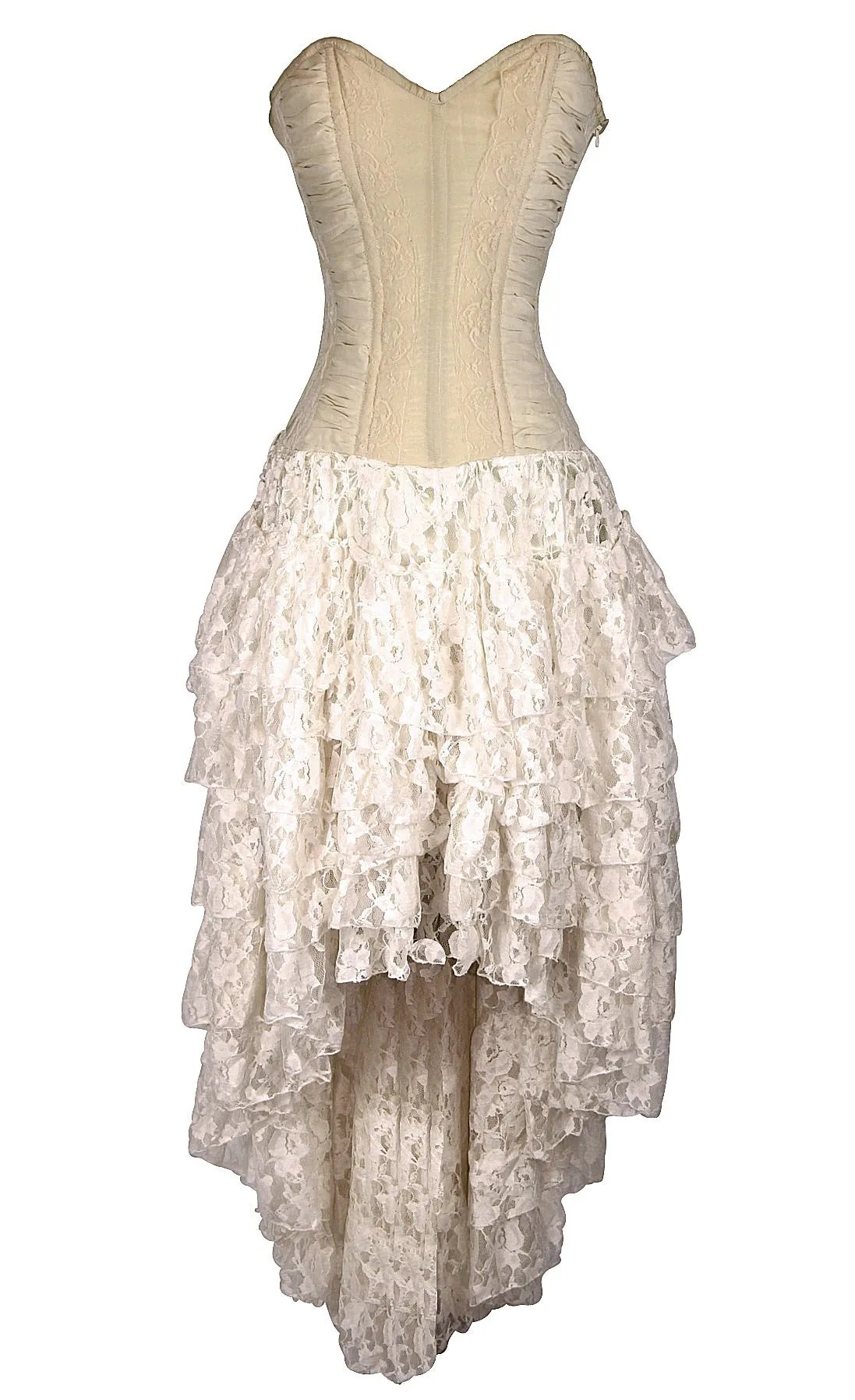 Burleska Helena Steampunk Corset Strapless Wedding Dress