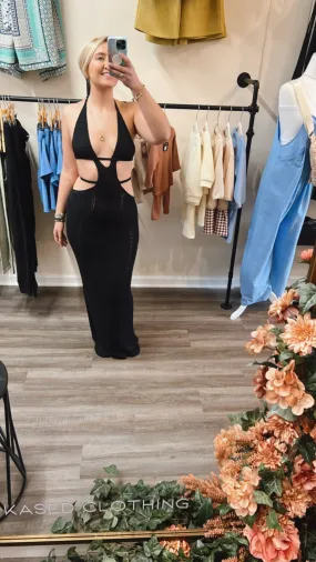 Camila Cut Out Knit Dress