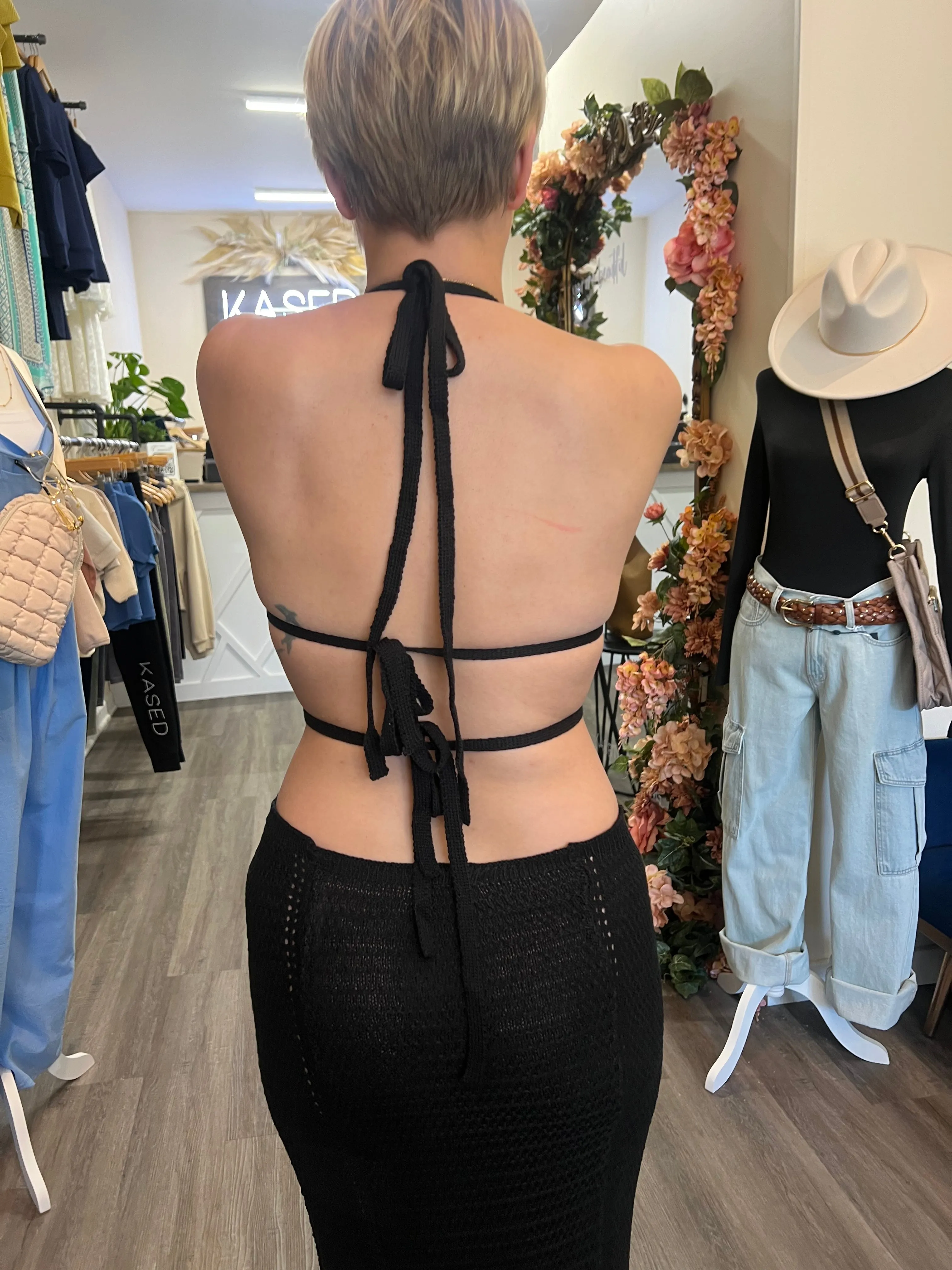 Camila Cut Out Knit Dress
