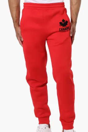 Canada Weather Gear Basic Solid Joggers - Red