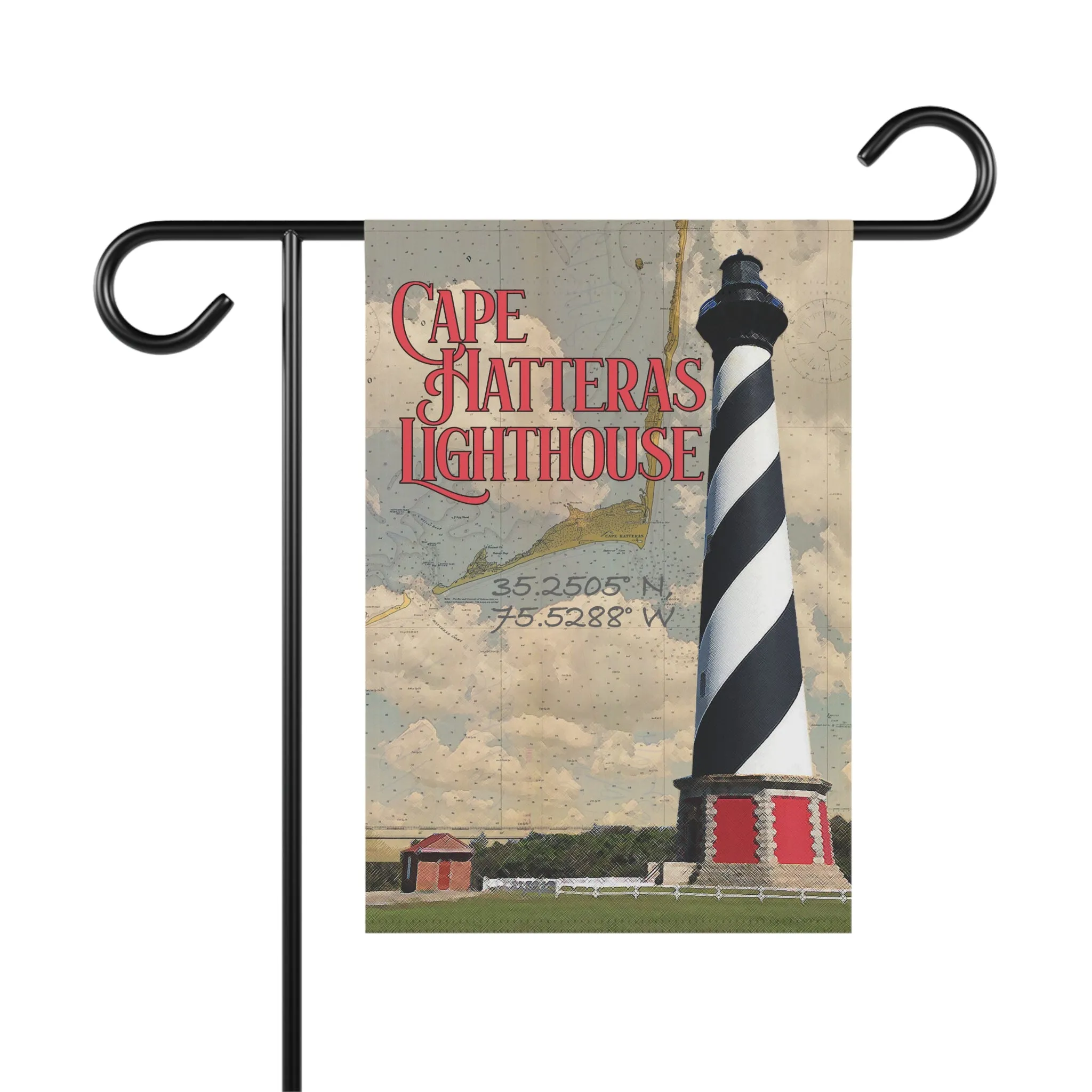Cape Hatteras Lighthouse Garden Flag