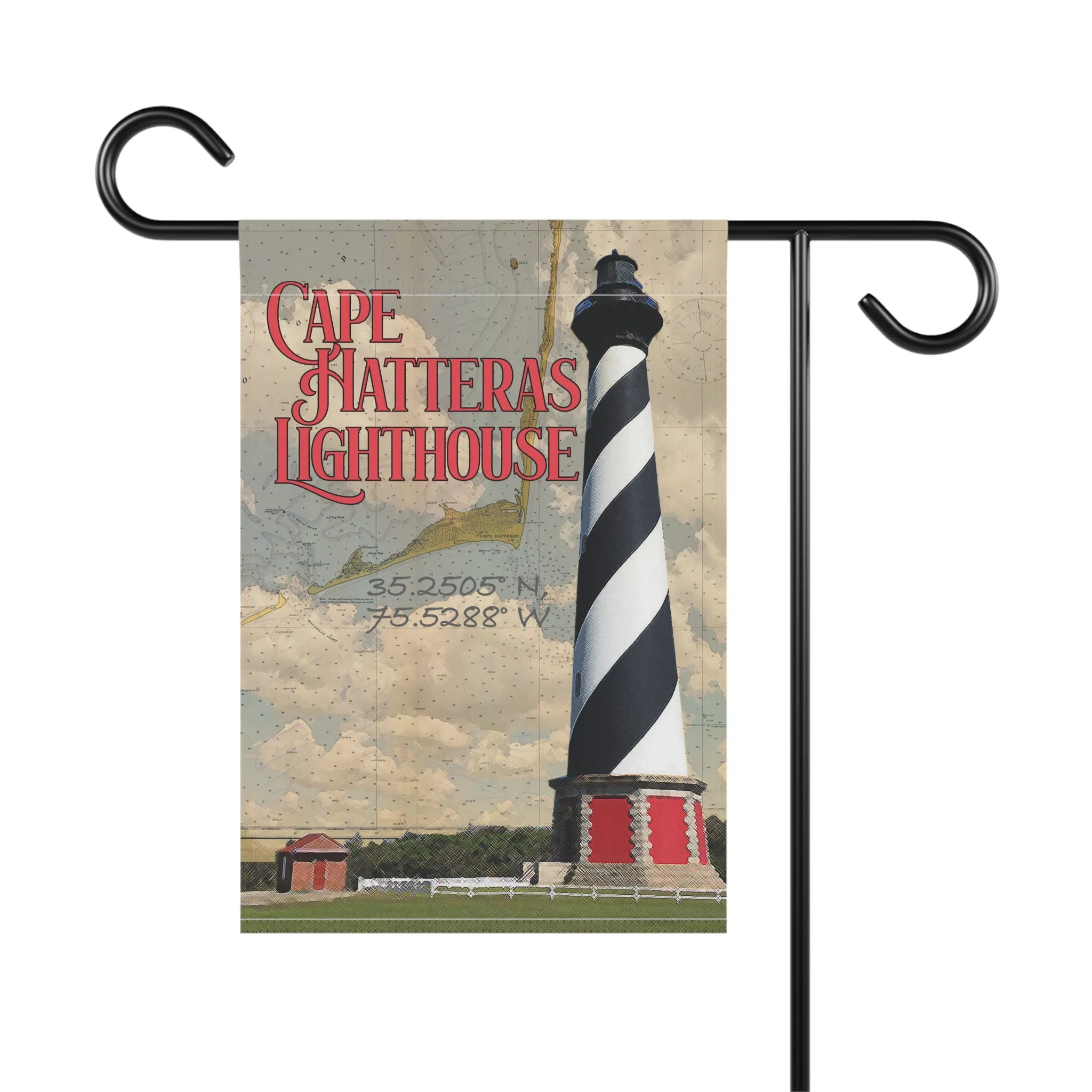 Cape Hatteras Lighthouse Garden Flag