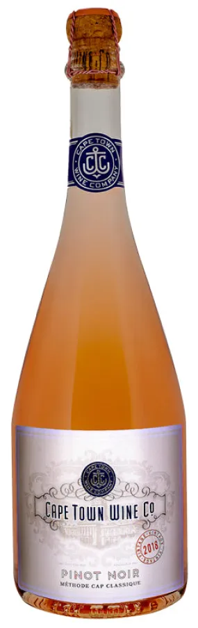 Cape Town Wine Co. Méthode Cap Classique Pinot Noir Rosé 2018