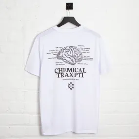 Chemical Trax PT1 Back Print - Tshirt - White