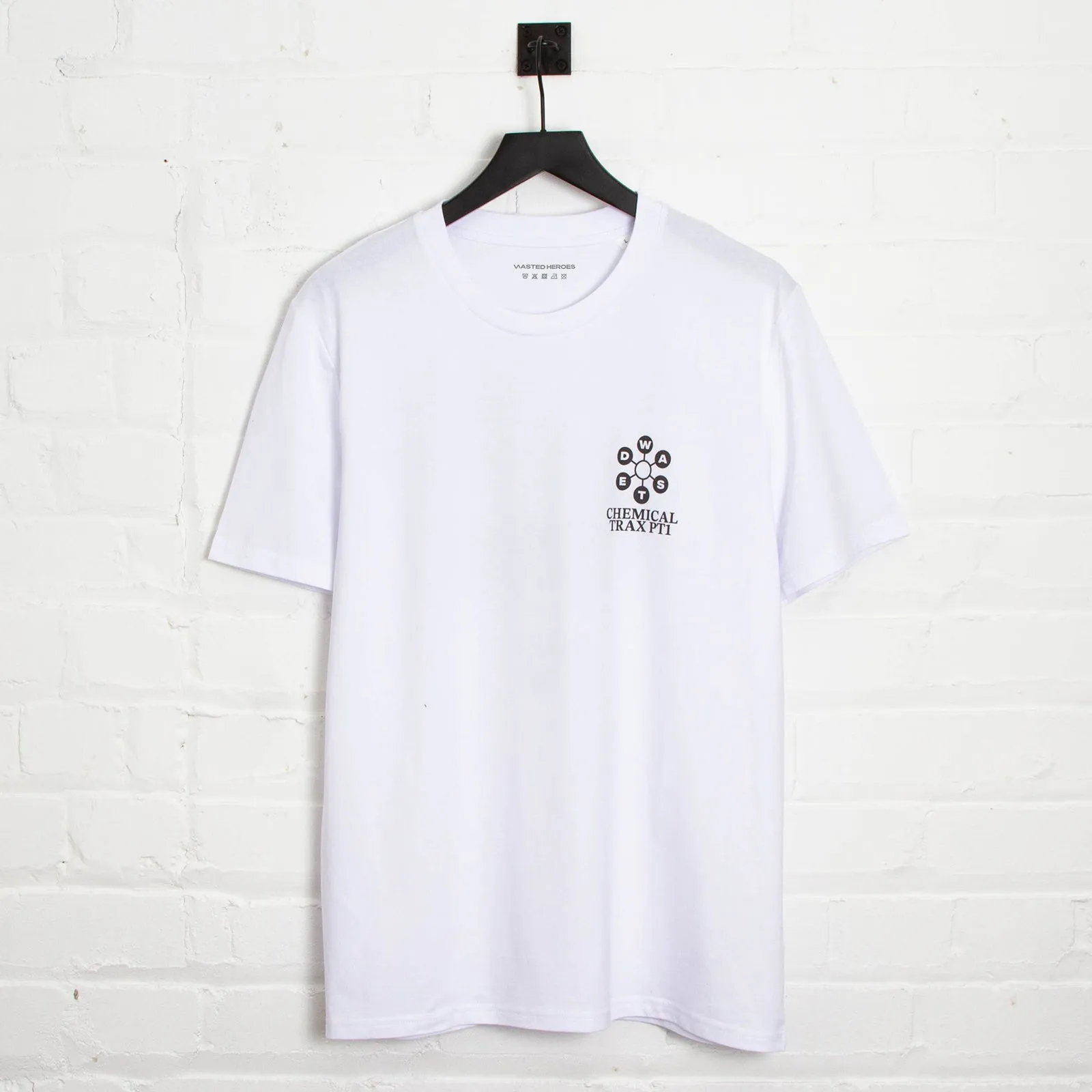Chemical Trax PT1 Back Print - Tshirt - White