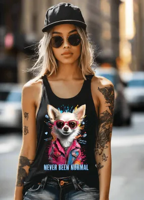 Chihuahua Dog Never Been Normal  Art Tank Top | GM TM