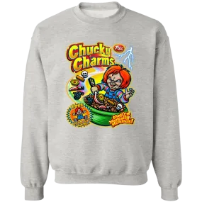 Chucky Charms Ladies Crewneck Pullover Sweatshirt