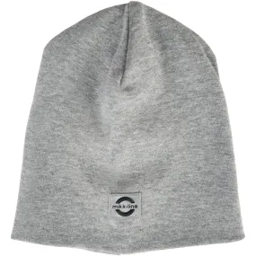 Cotton Hat (Double layered) - Light Grey Melange