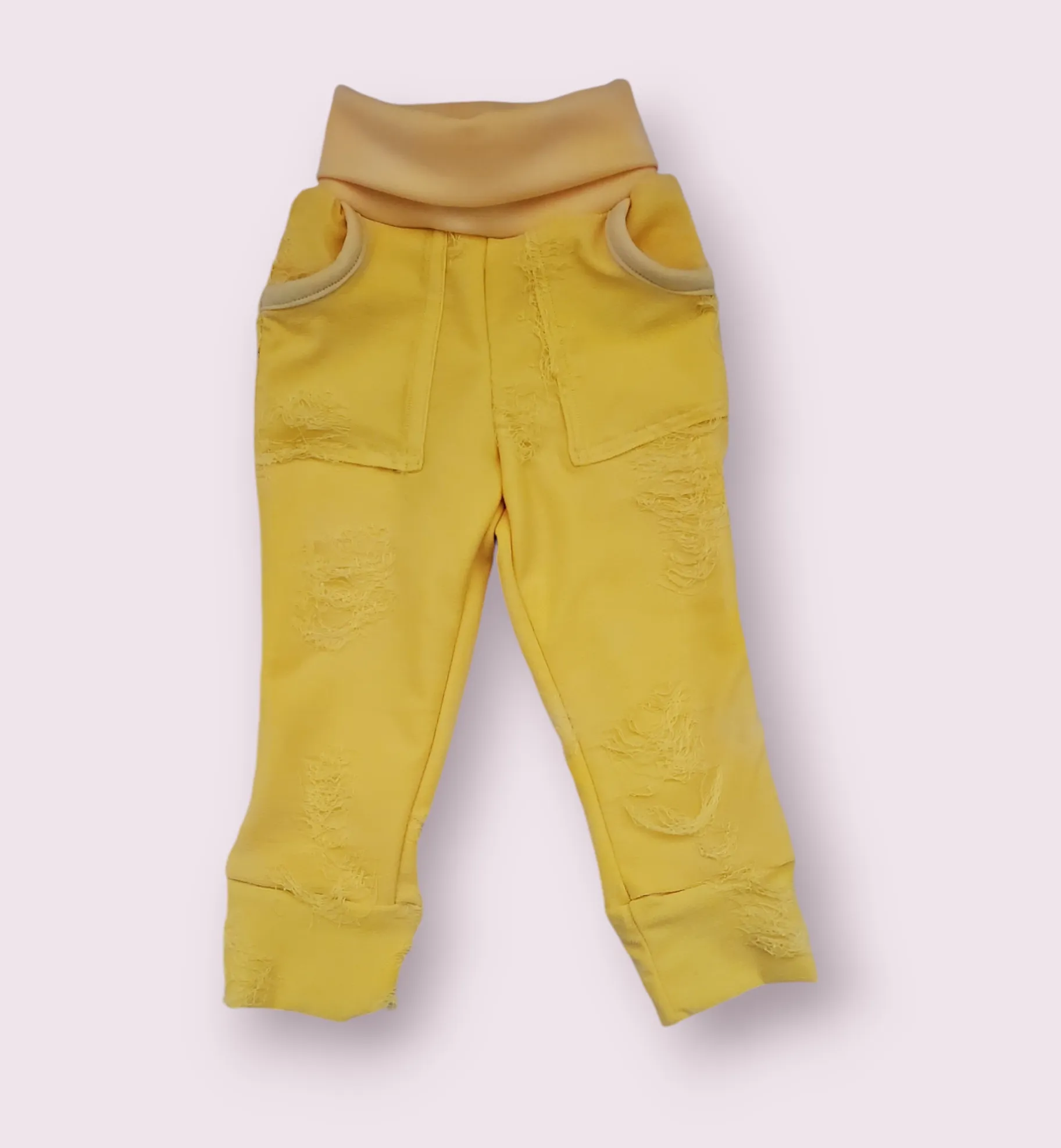 Distressed Slim Joggers