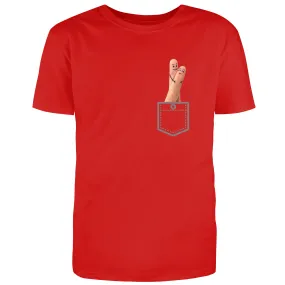 Dita innamorate abbraccio t-shirt