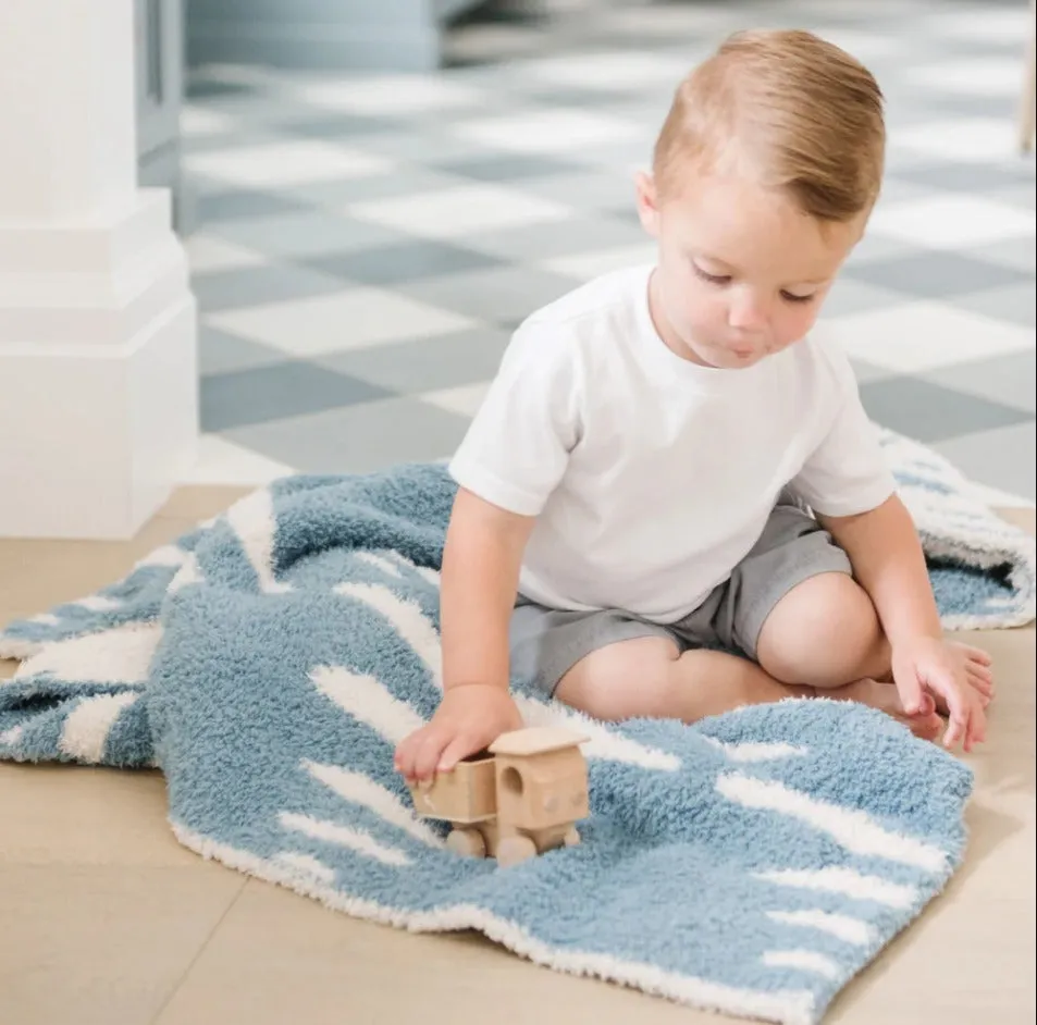 Double-layer Bamboni Mini Blankets - Triangle Double Layer