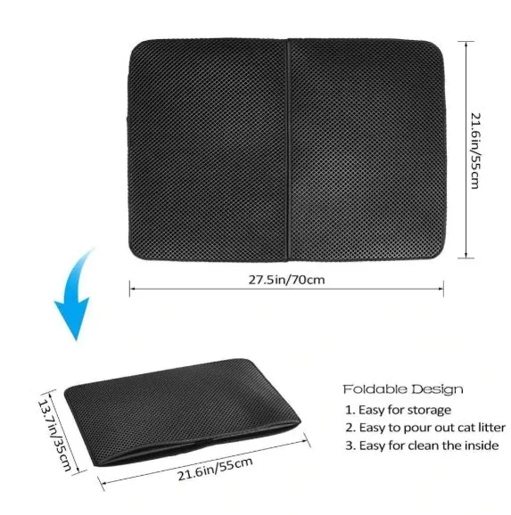 Double Layer Cat Litter Mat