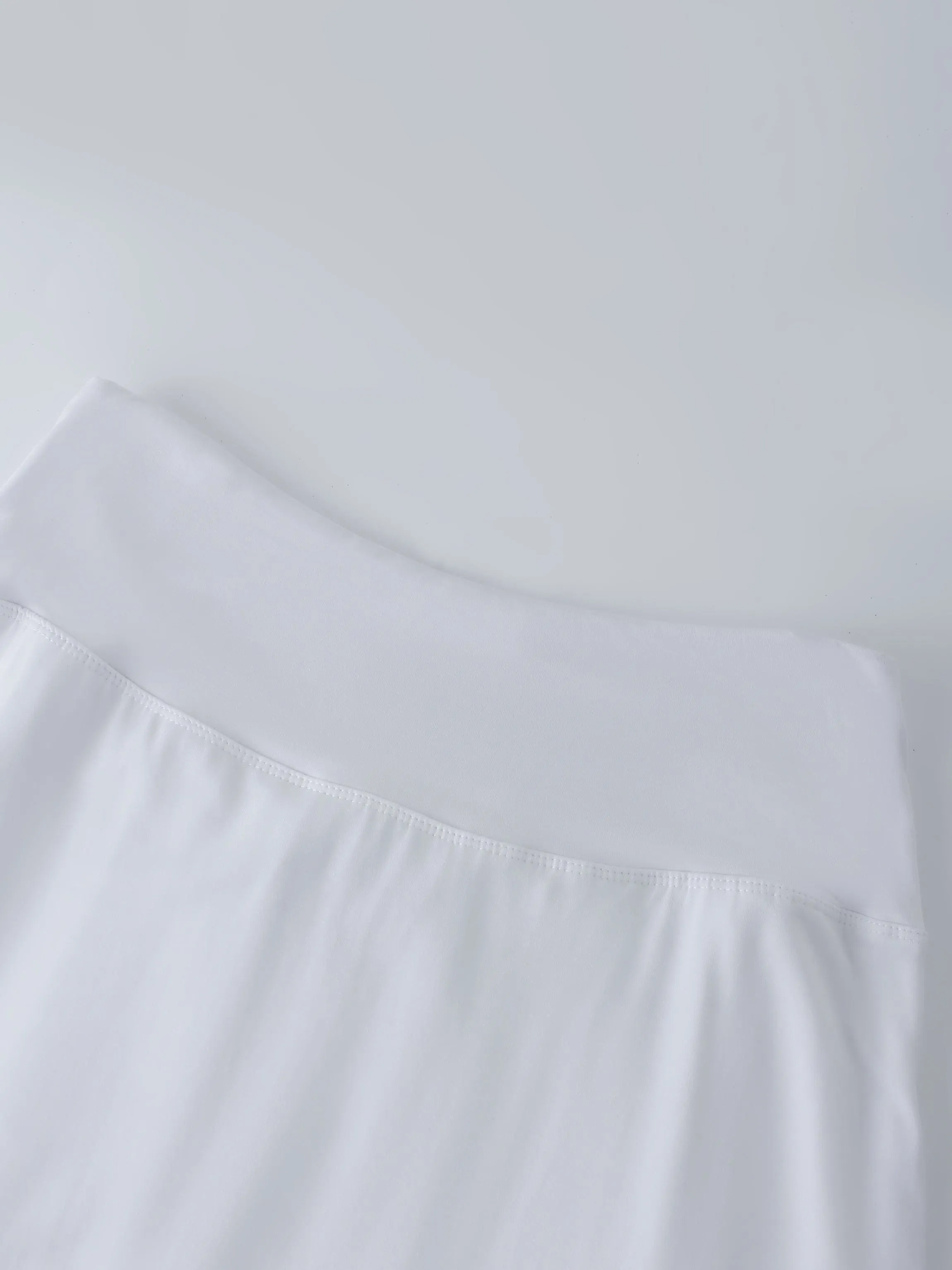 DOUBLE LAYER SKIRT-WHITE
