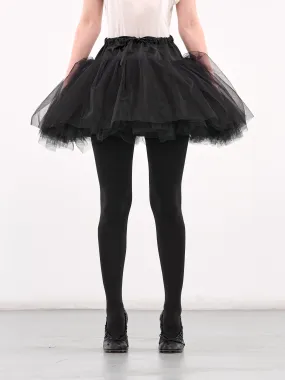 Elasticated Ballet Tutu Skirt (3139-0035-NET-BLACK)