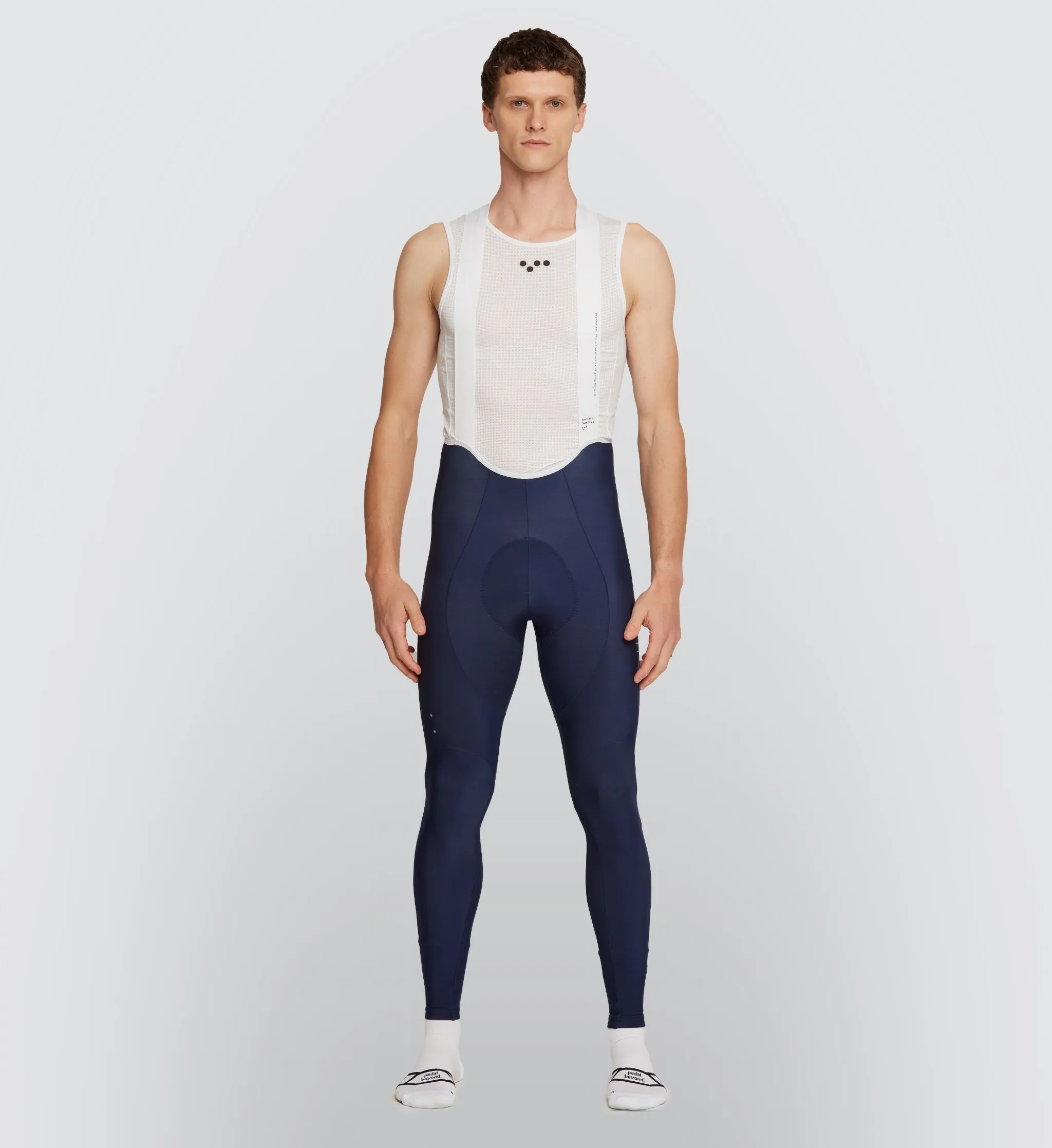 Essentials / Men's SuperFLEECE 2.0 Bib Tights - Navy
