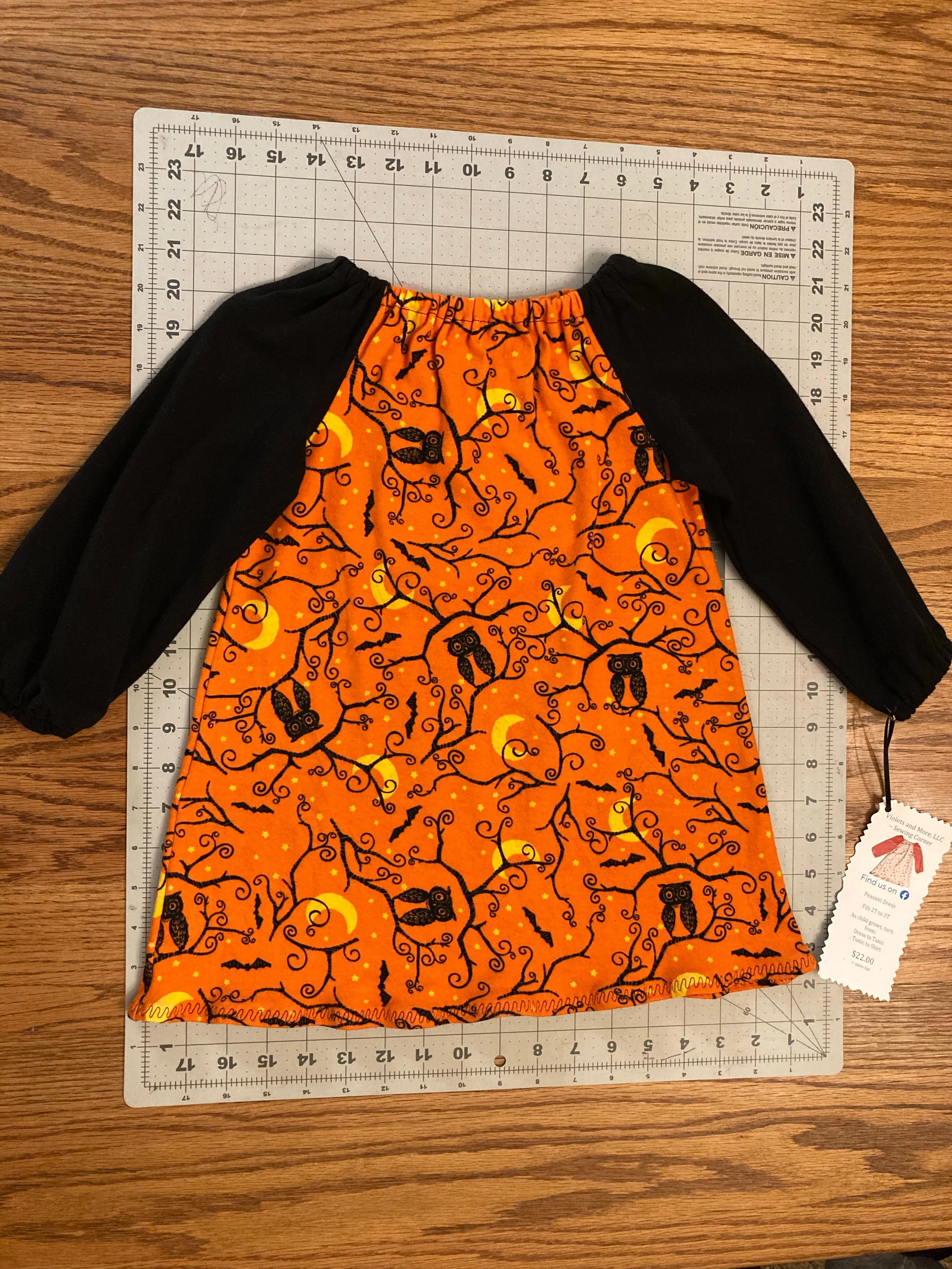 Fall Fashion Peasant Dress