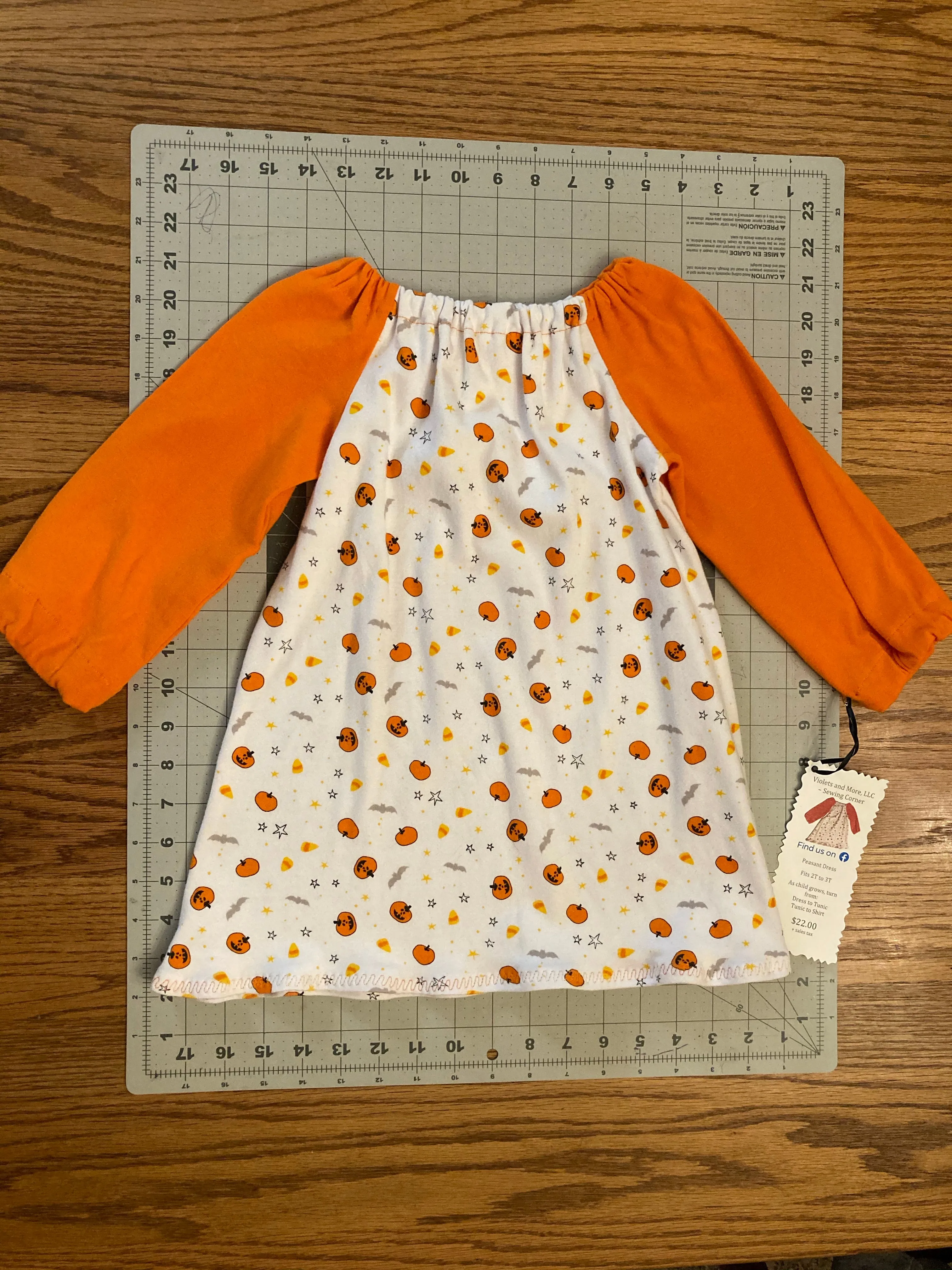Fall Fashion Peasant Dress