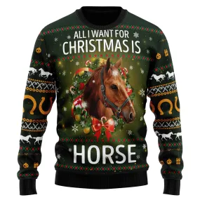 Festive Ugly Christmas Sweater JulesRoche All-Over Print Warm Jumper