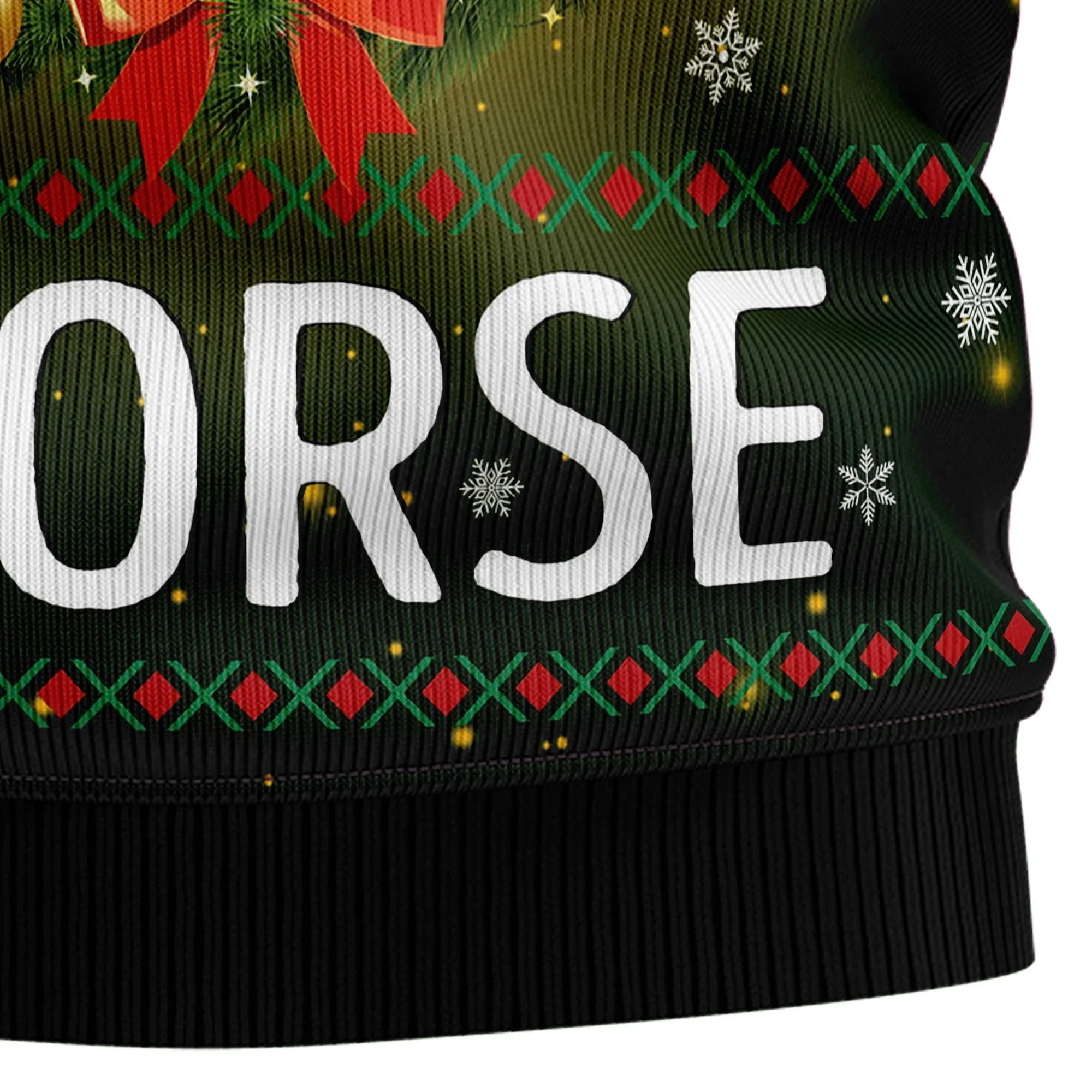 Festive Ugly Christmas Sweater JulesRoche All-Over Print Warm Jumper